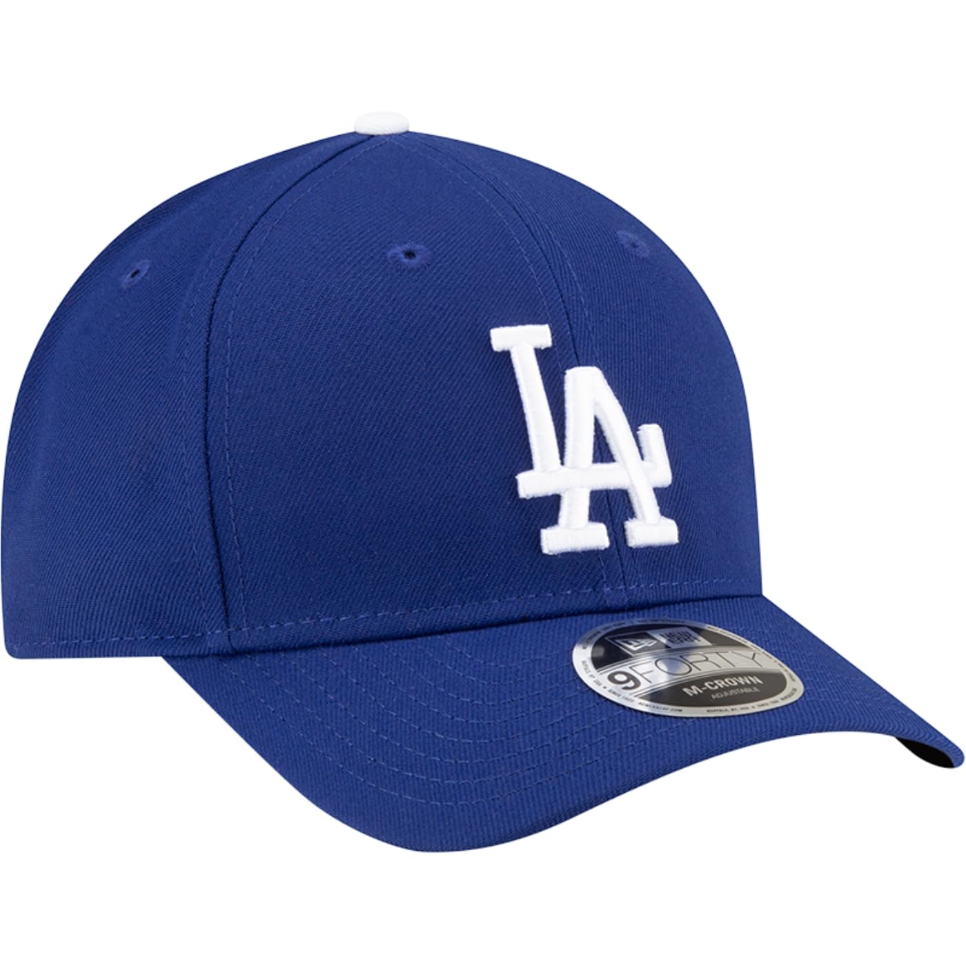Adult Los Angeles Dodgers New Era Blue Player Replica 9FORTY M-Crown Style Adjustable Snapback Hat - Men's