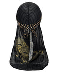ForceWave Durag for Men Designer for Waves Silky Durag Du rag with Designed Pattern