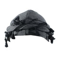 Turban for Men Halo Head Wraps Durag with Twisted Straps Elastic Satin Lined Halo Turban Head wraps for Men Women Half