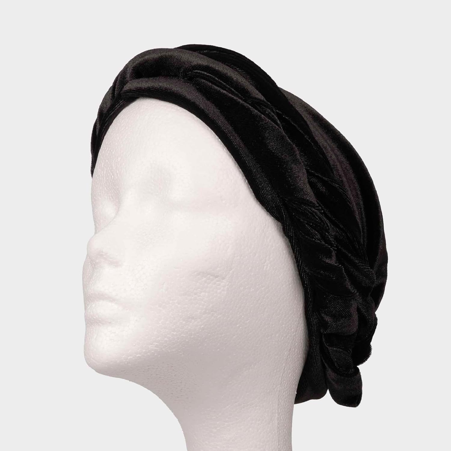 Red by Kiss Bow Wow Premium Satin Mens Turban – Anti Breakage Moisture Retention, Stylish Soft Light Comfort Headwear