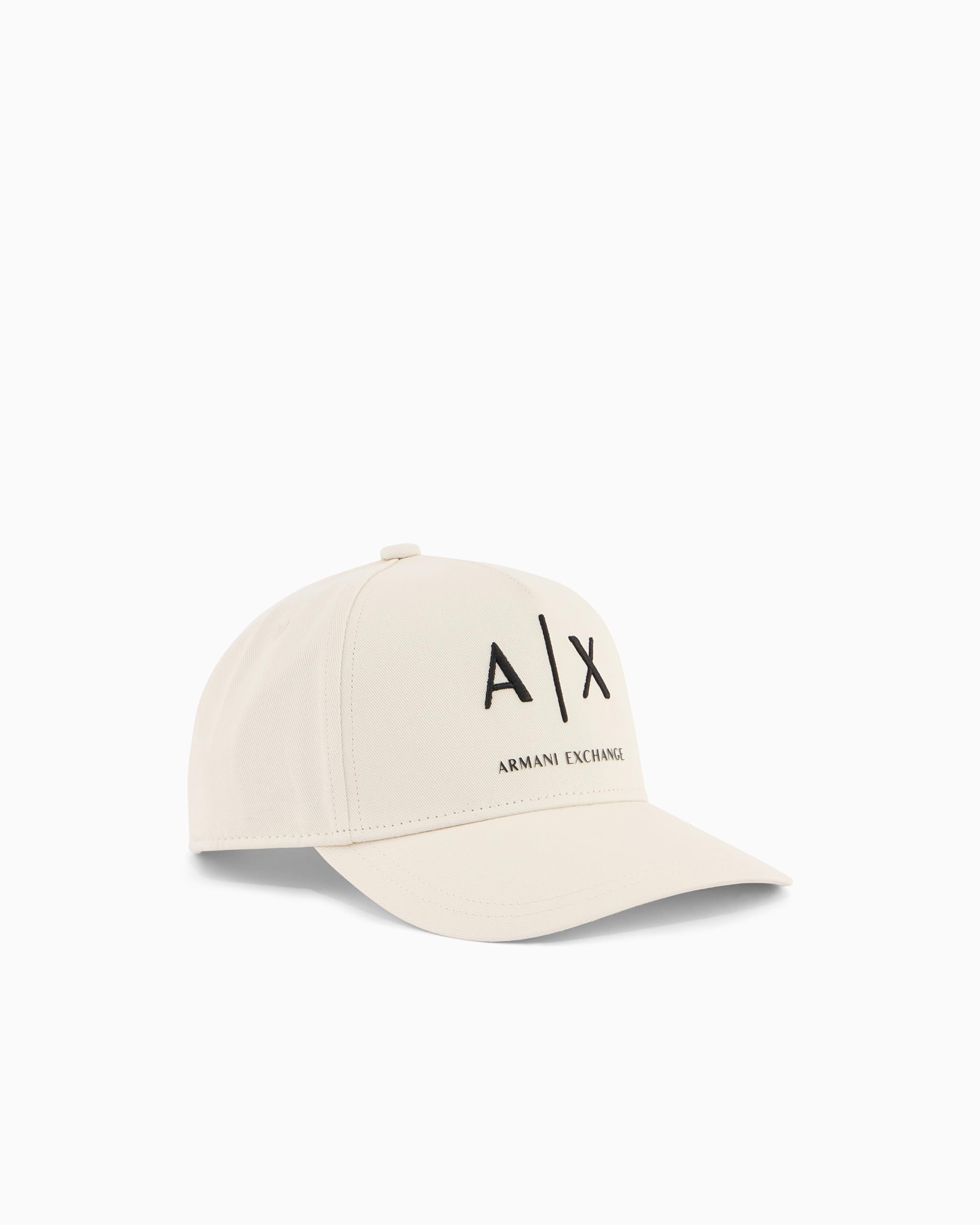 Armani Exchange Cotton Twill Logo Baseball Hat