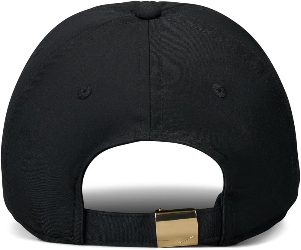 Nike Unisex Adult Dri-FIT Club Unstructured Metal Swoosh Cap Hat | Mens and Womens