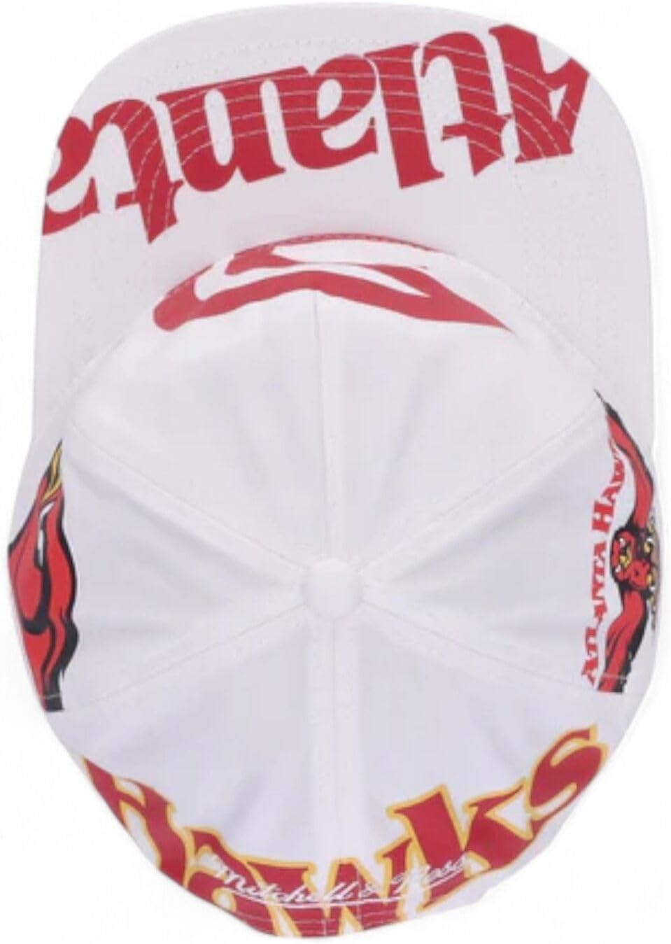 Mitchell & Ness NBA in Your Face Deadstock Cap Atlanta Hawks Snapback White