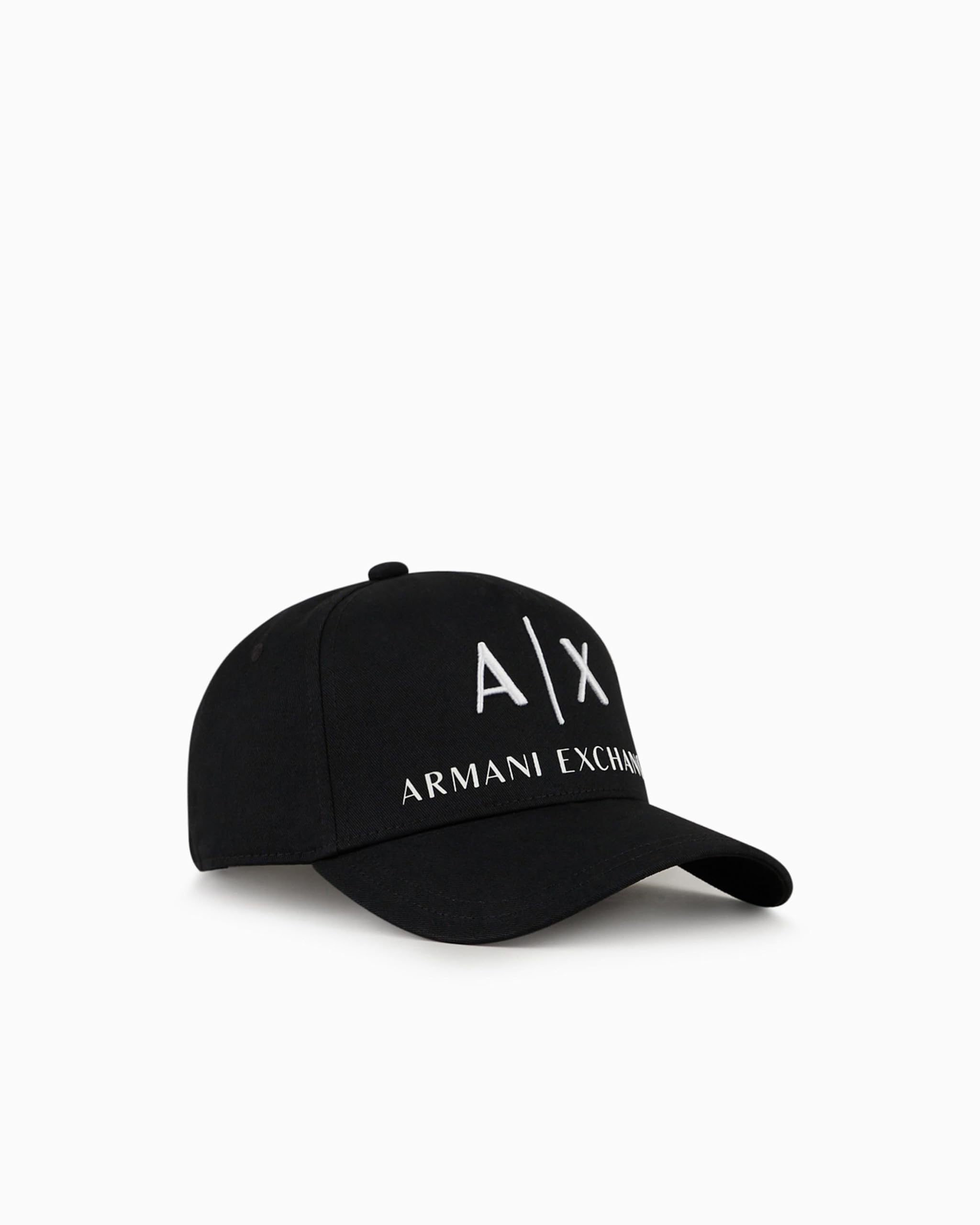 Armani Exchange Mens Corporate Logo Baseball Hat
