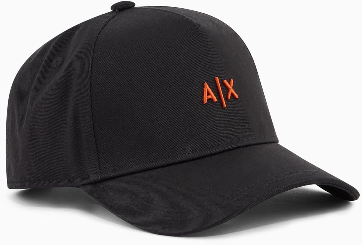 Armani Exchange Men's Small Contrast Logo Baseball Hat