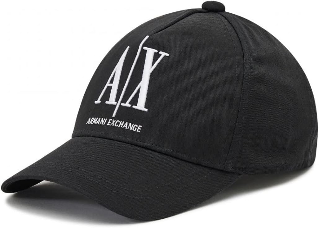 Armani Exchange Men's Baseball Hat with Embroidered Logo
