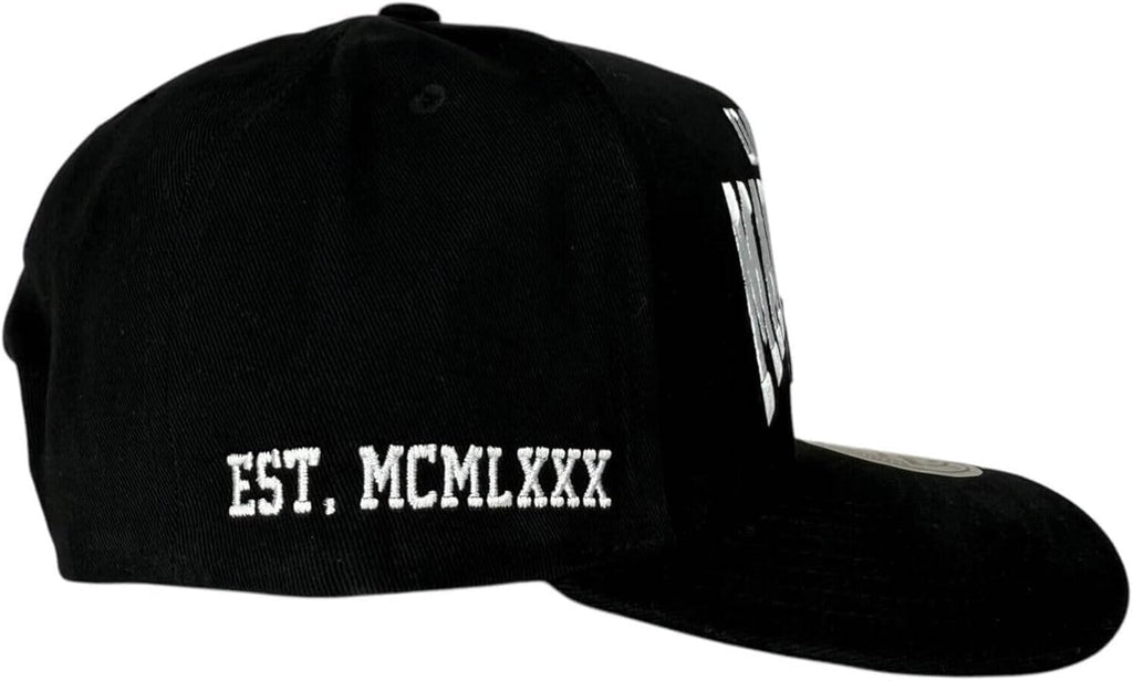 Mitchell & Ness Dallas Mavericks Big Time Pro Hardwood Classic Snapback Hat Cap - Black