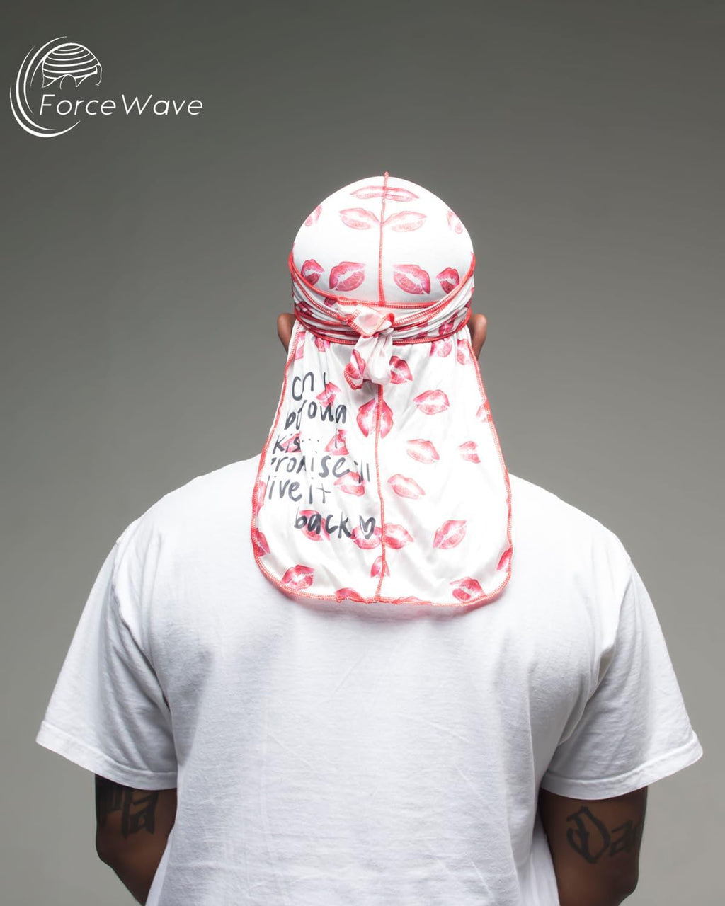 ForceWave Durag for Men Designer for Waves Silky Durag Du rag with Designed Pattern