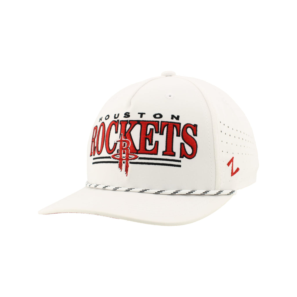 ZHATS NBA Unisex-Adult NBA Officially Licensed Rope Hat Snapback Performance Regalia White