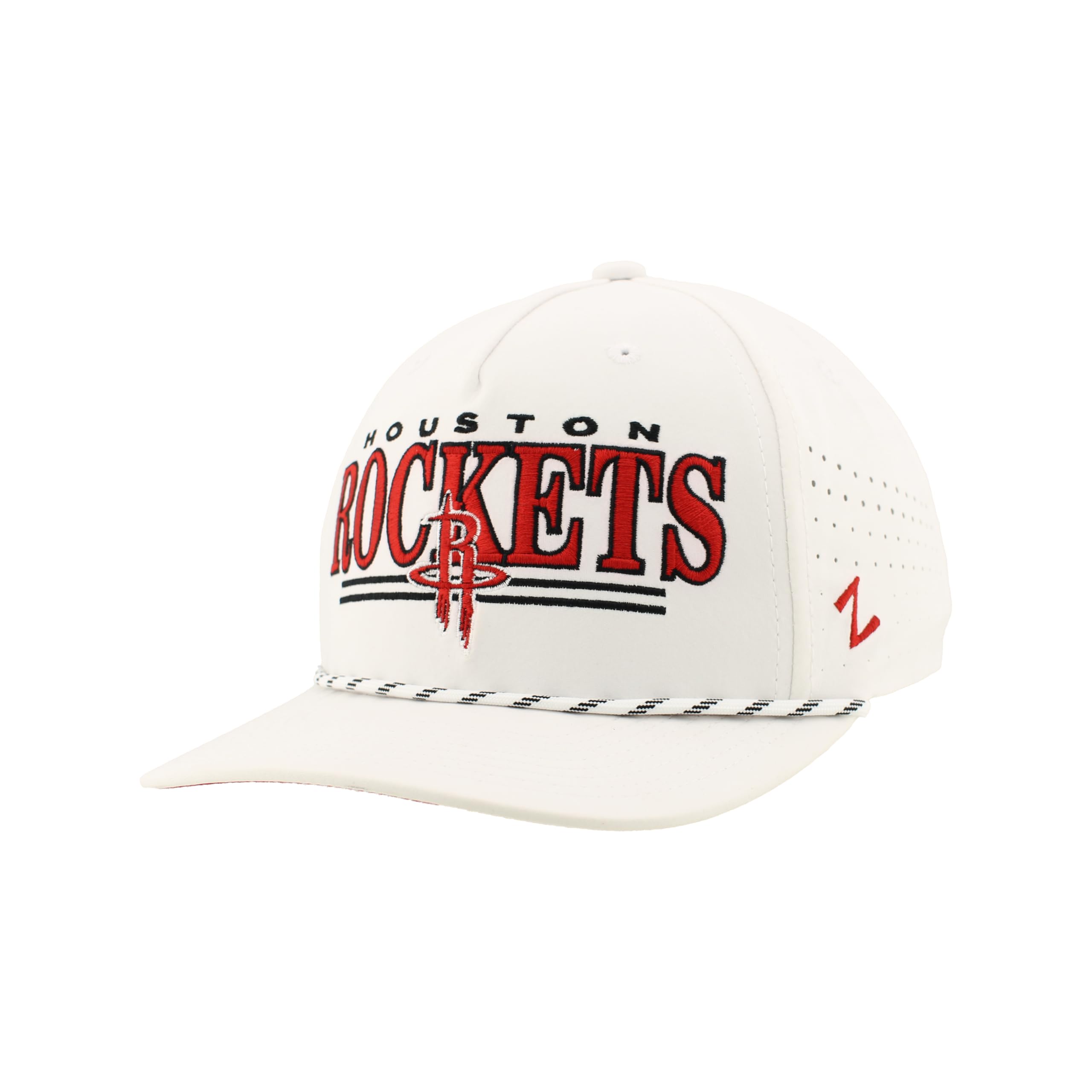 ZHATS NBA Unisex-Adult NBA Officially Licensed Rope Hat Snapback Performance Regalia White