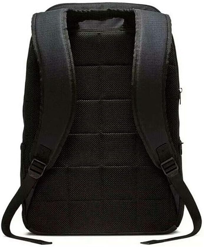 NIKE Brasilia XLarge Backpack 9.0, Black/Black/White, Misc