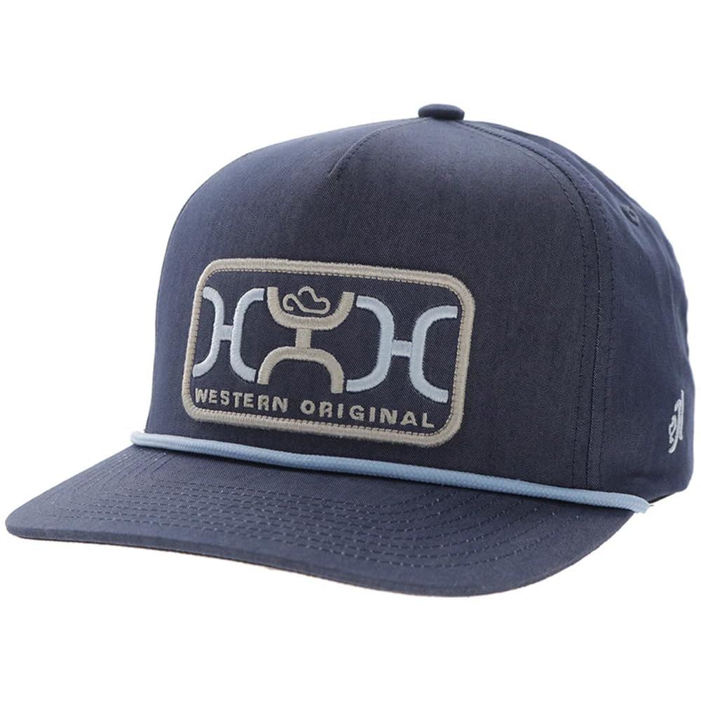 HOOEY Loop Trucker Hat - Retro Adjustable Fit Snapback Hat - Embroidered Patch Baseball Cap for Men and Women