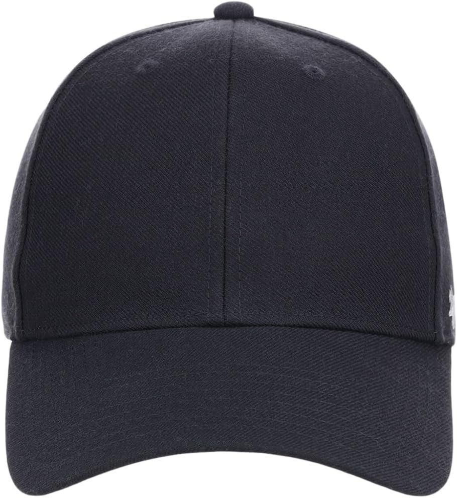 '47 Blank Classic Clean Up Cap, Adjustable Plain Baseball Hat for Men and Women