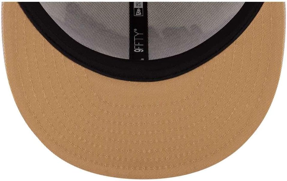 New Era Men's NBA Championship Adjustable 9FIFTY Locker Room Snapback Cap - Flat Bill Structured Baseball Hat