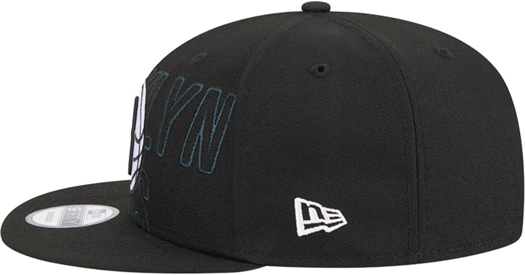 New Era Brooklyn Nets 9Fifty NBA 2023 Draft Snapback Team Cap Red, Red, One size