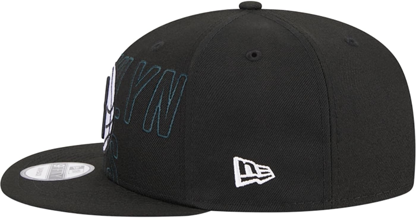 New Era Brooklyn Nets 9Fifty NBA 2023 Draft Snapback Team Cap Red, Red, One size