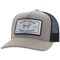 HOOEY Rank Stock Trucker Patch Hat - Adjustable Snapback, Breathable Mesh Baseball Cap