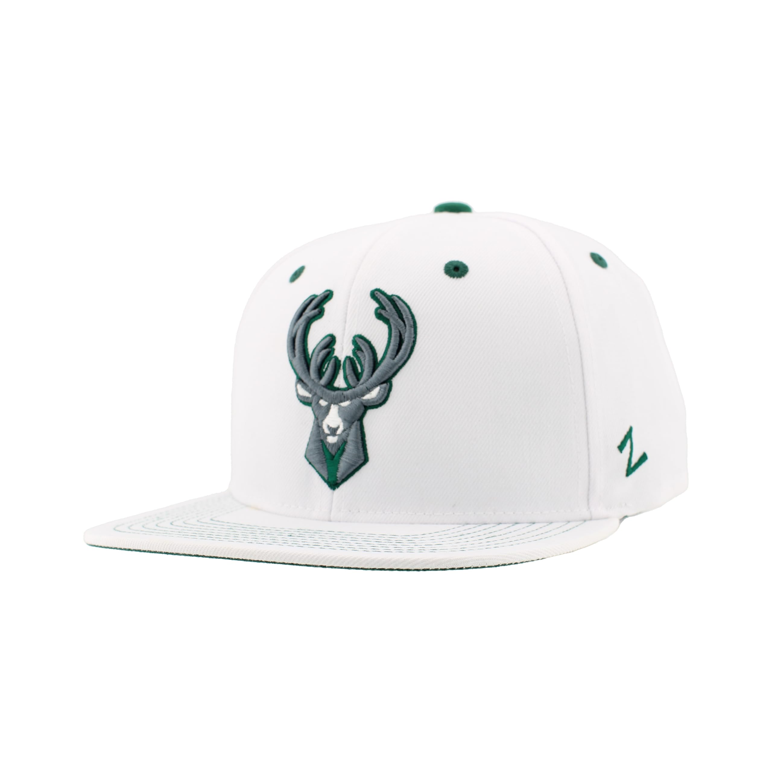 ZHATS NBA Unisex-Adult NBA Officially Licensed Adjustable Snapback Hat Flat Bill Z11 Pop White