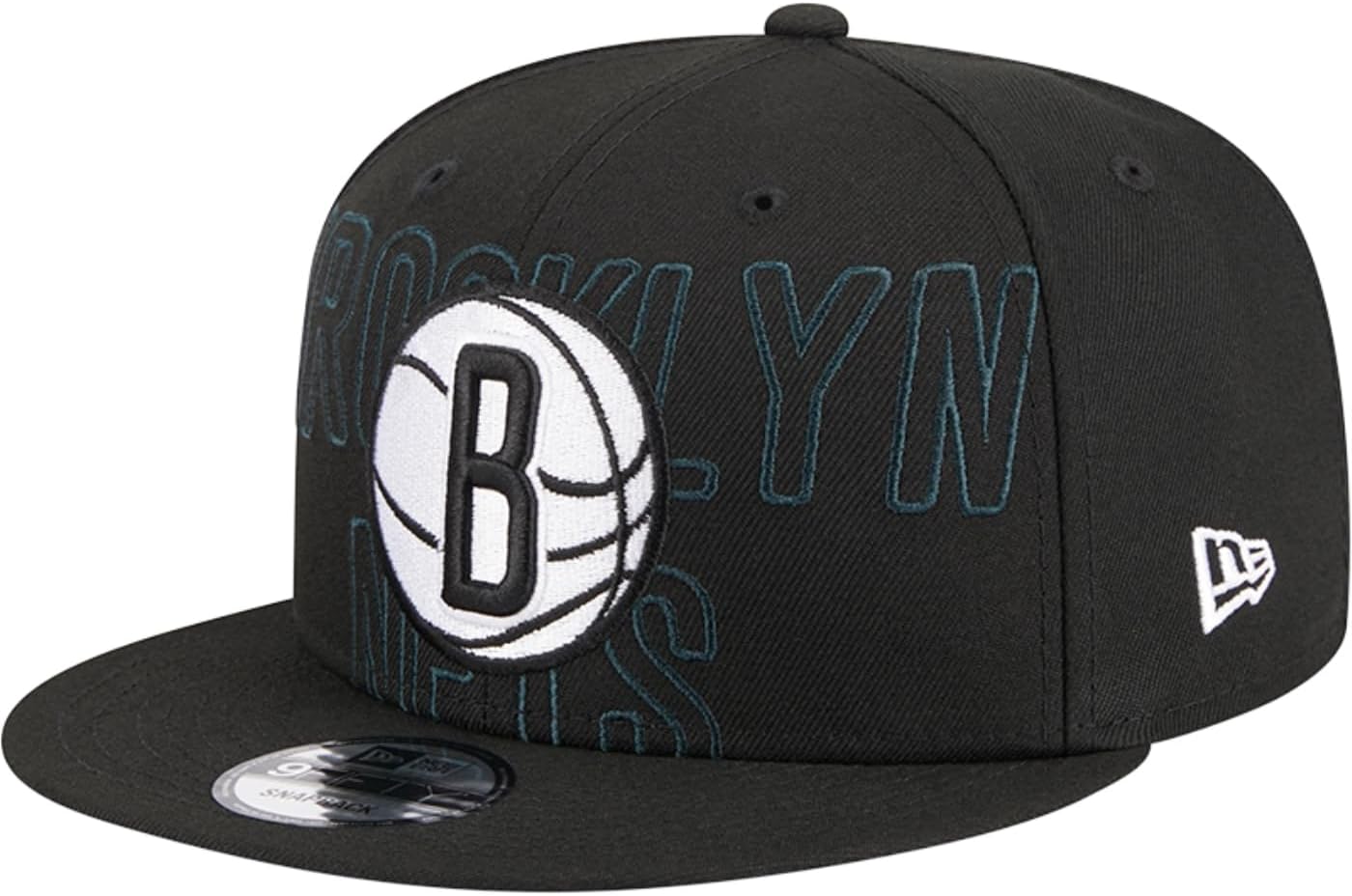 New Era Brooklyn Nets 9Fifty NBA 2023 Draft Snapback Team Cap Red, Red, One size
