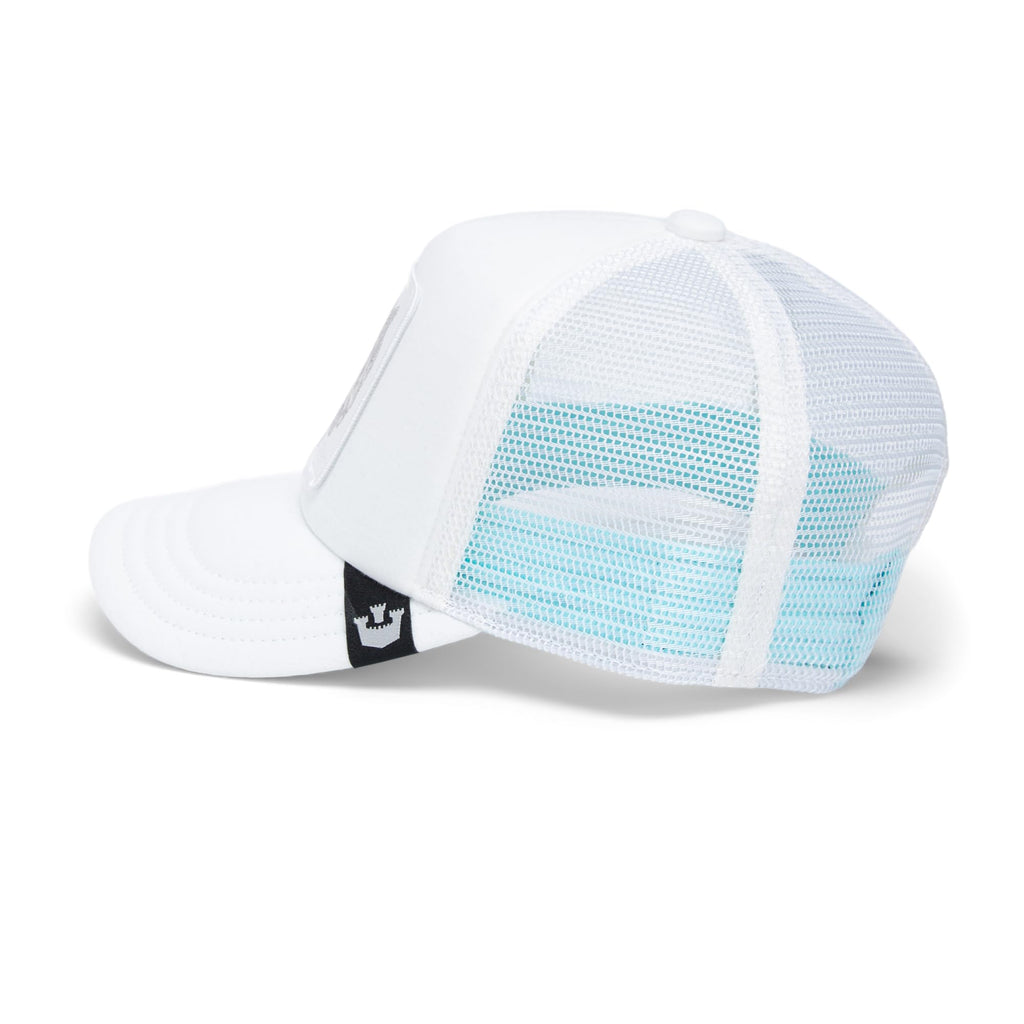 Goorin Bros. Chroma Wave Kids Collection Unisex Trucker Hat, White (Lil Pantherino), One Size