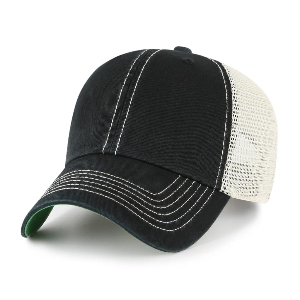 47 Brand Blank Trawler Trucker Mesh Clean Up Snap Back Adjustable Dad Hat Cap - One Size