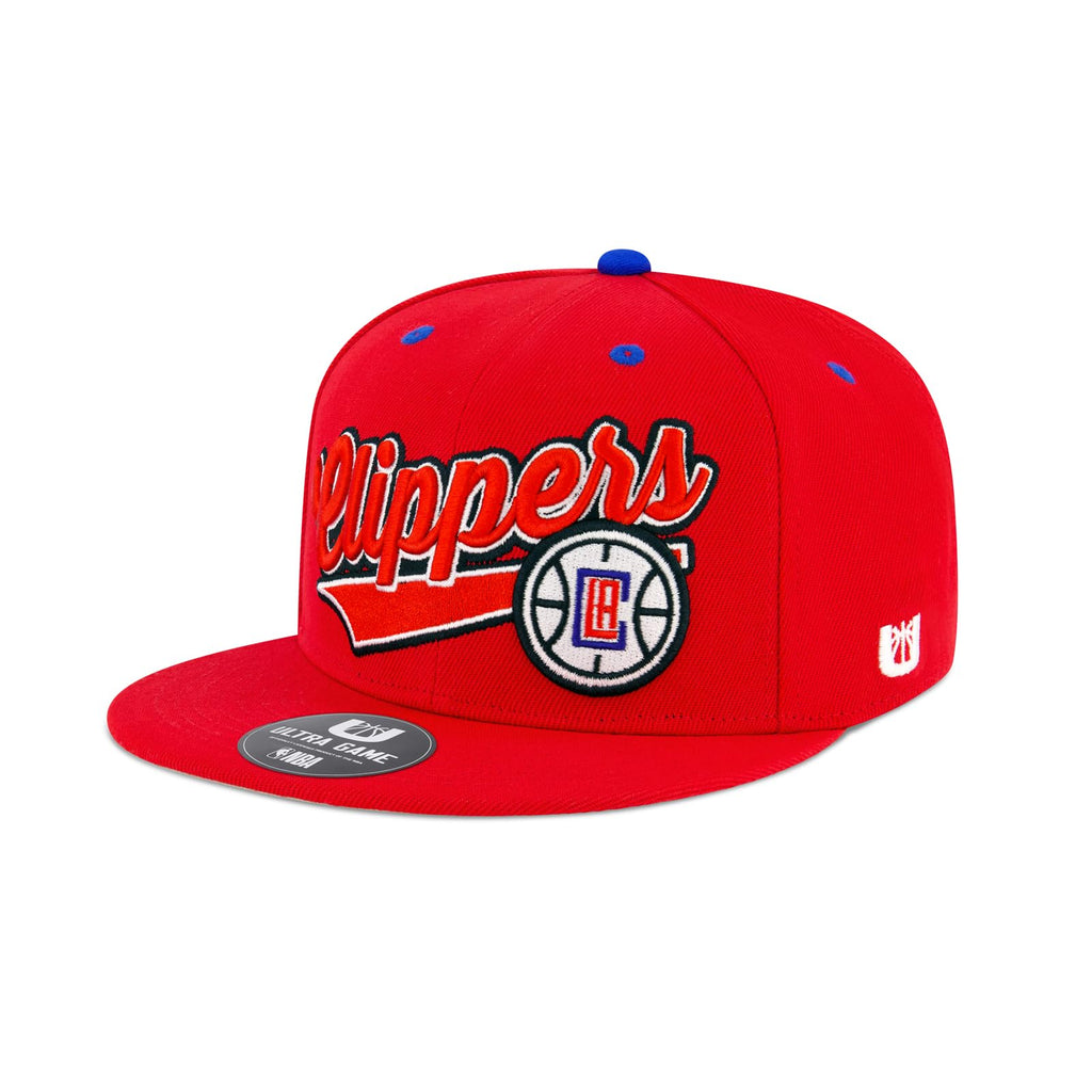 Ultra Game Men’s NBA Official Snap Back 3D Embroidered Team Logo Baseball Cap Hat