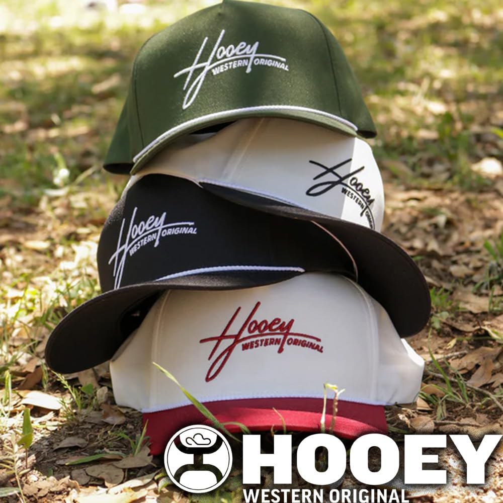 HOOEY Mark Out Hat - Adjustable Snapback Cap, 5-Panel Outdoor & Casual Baseball Hat for Men & Women