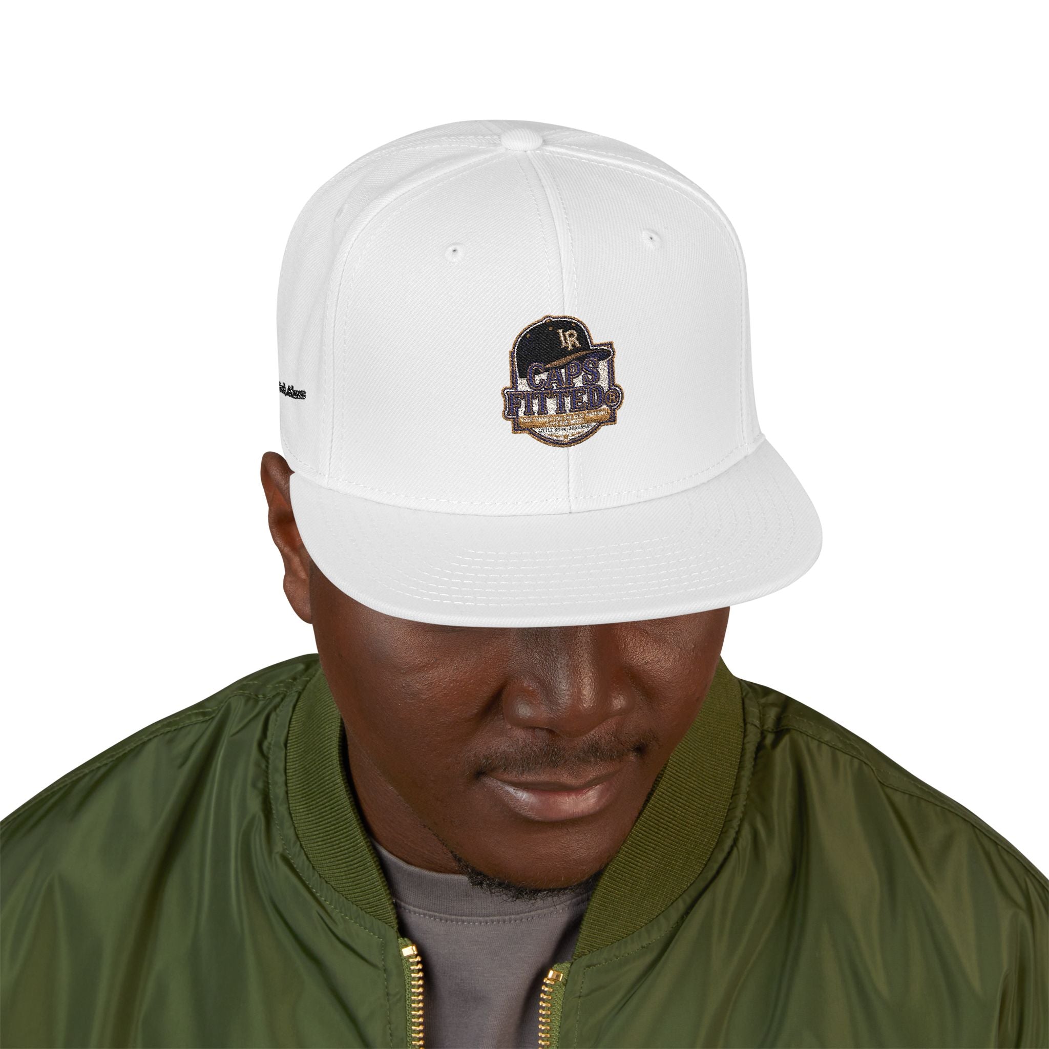 Caps Fitted Embroidered Lock Logo Snapback Hat — Urban Streetwear Cap