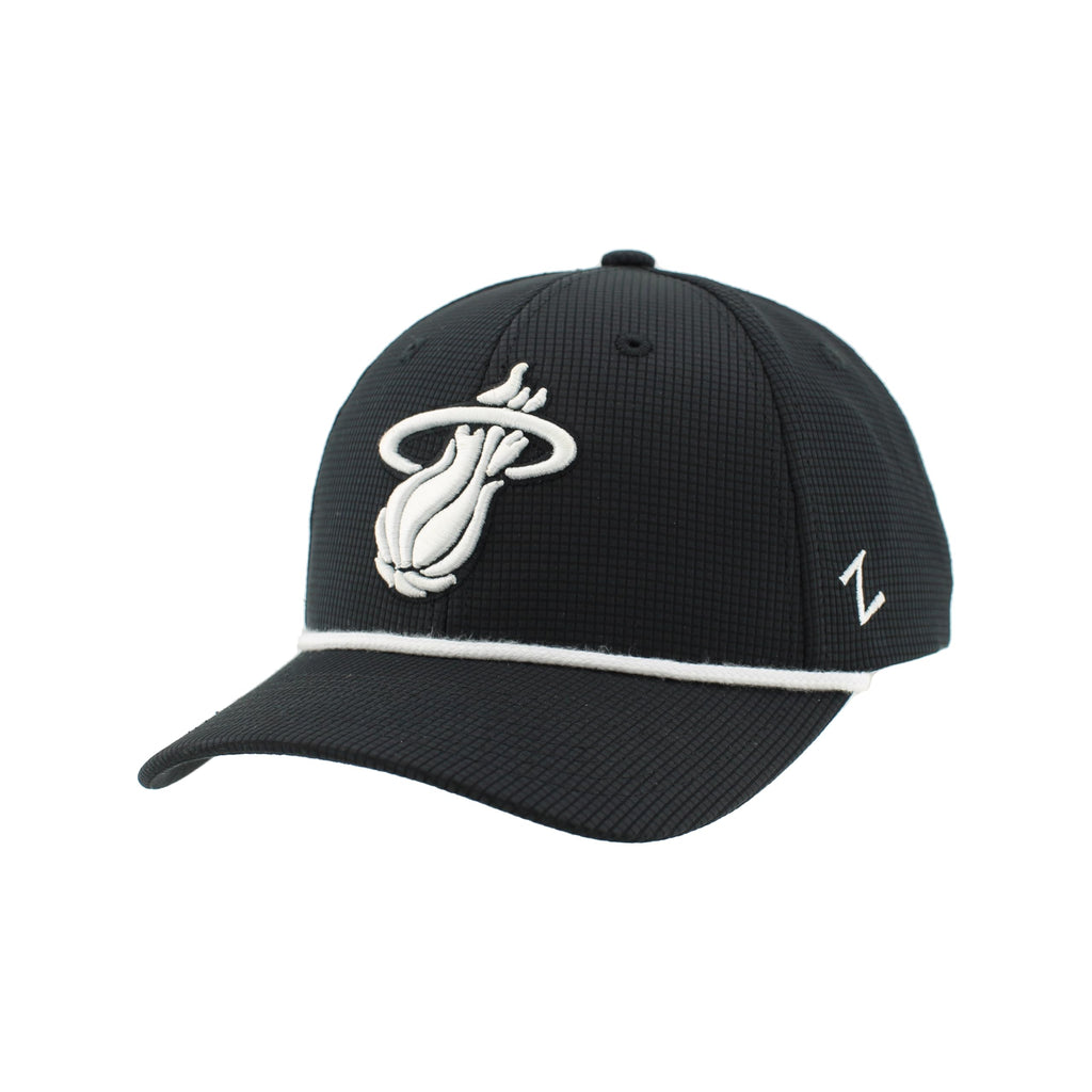 ZHATS NBA Unisex-Adult NBA Officially Licensed Rope Hat Snapback Backspin Contrast Black