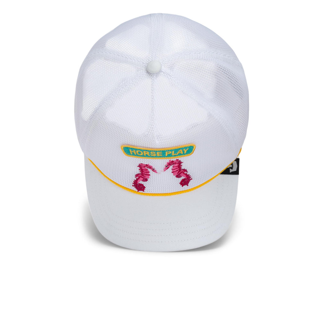 Goorin Bros. Surf Rockers Collection Relaxed Trucker Hat for Men and Women, White (Aquapals), One Size