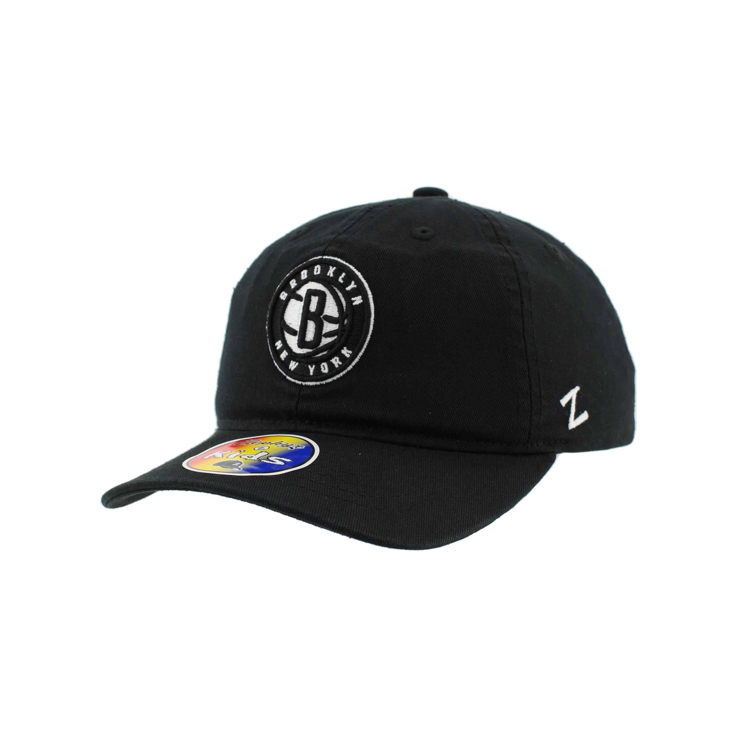 ZHATS NBA Unisex Kids NBA Officially Licensed Youth Adjustable Hat Scholarship Icon Black