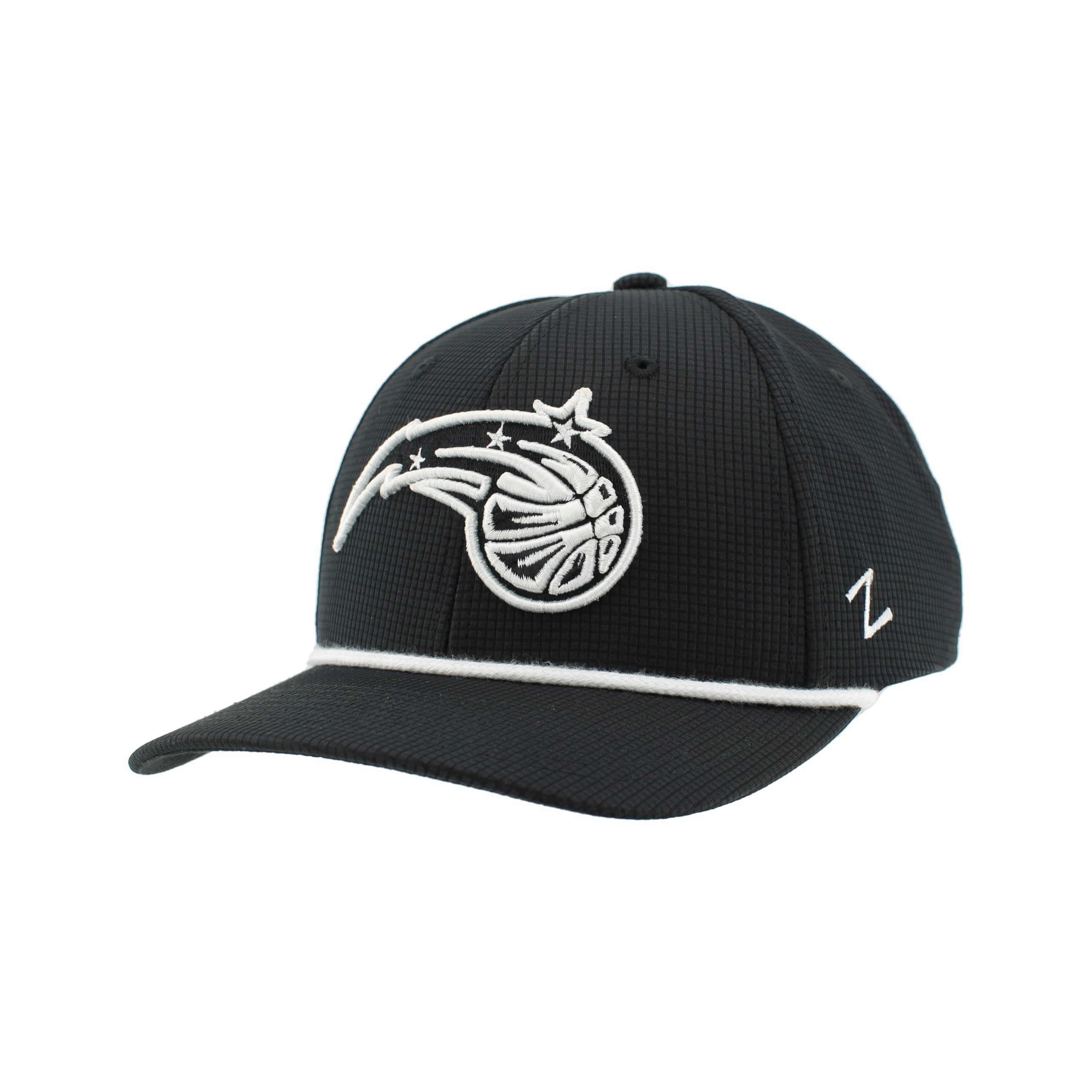 ZHATS NBA Unisex-Adult NBA Officially Licensed Rope Hat Snapback Backspin Contrast Black