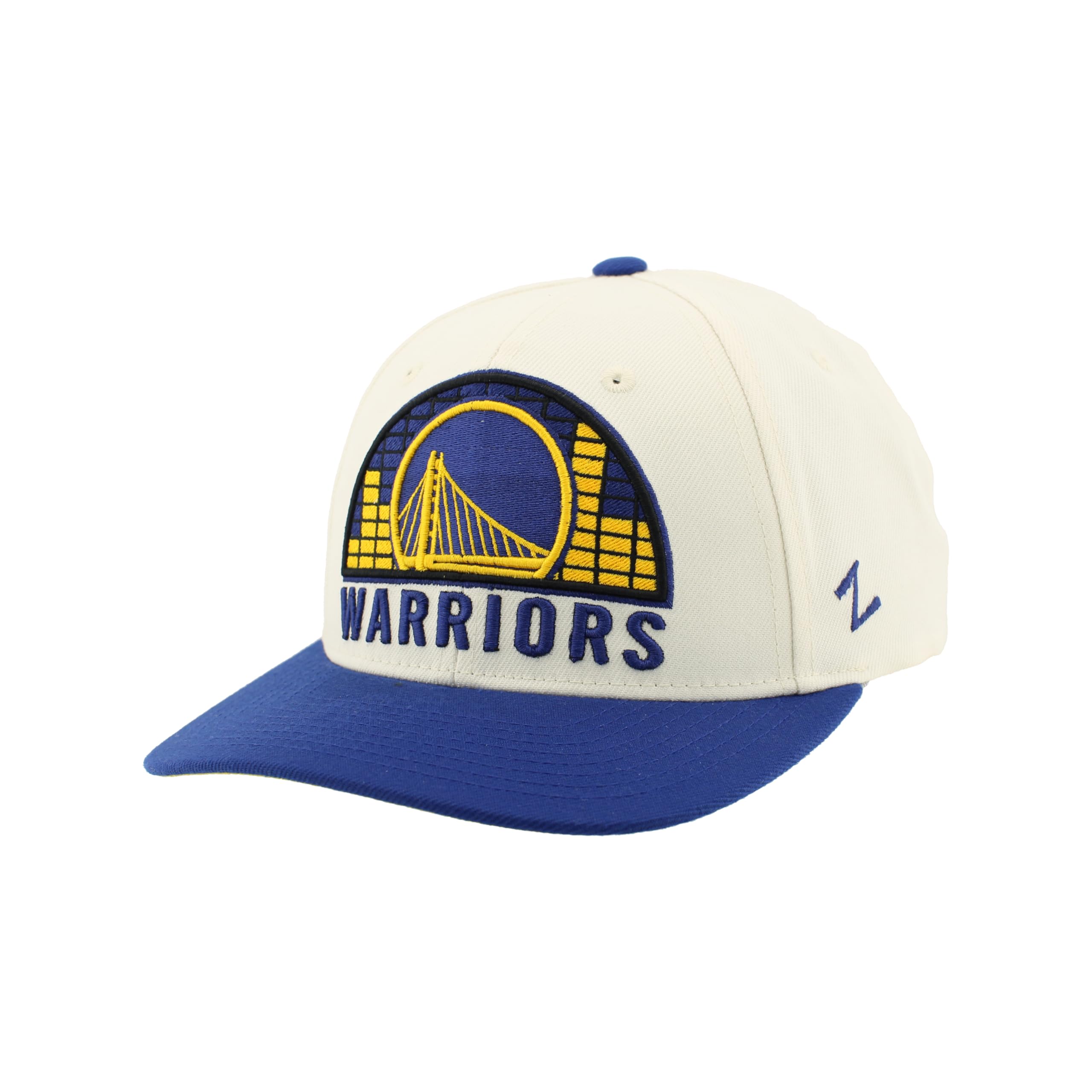 ZHATS NBA Unisex-Adult NBA Officially Licensed Adjustable Snapback Hat Contender Ivory