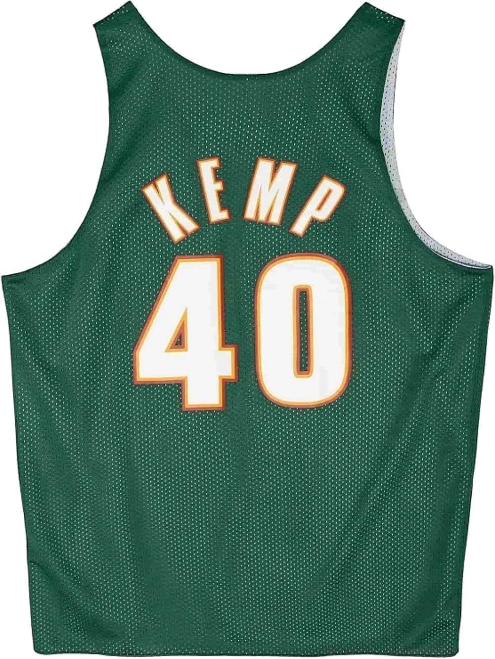 Mitchell & Ness Shawn Kemp Seattle Supersonics NBA Reversible Mesh Tank Top Jersey