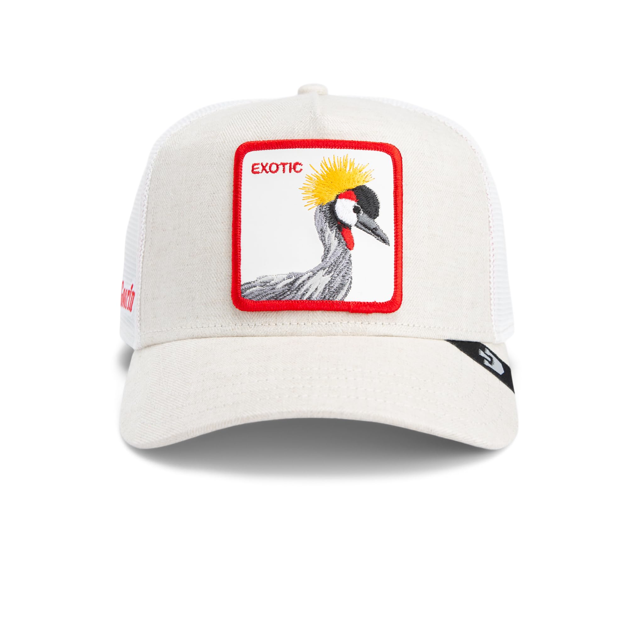 Goorin Bros. Business Professional Trucker Hat for Men and Women, Cream (Suited Crane), One Size