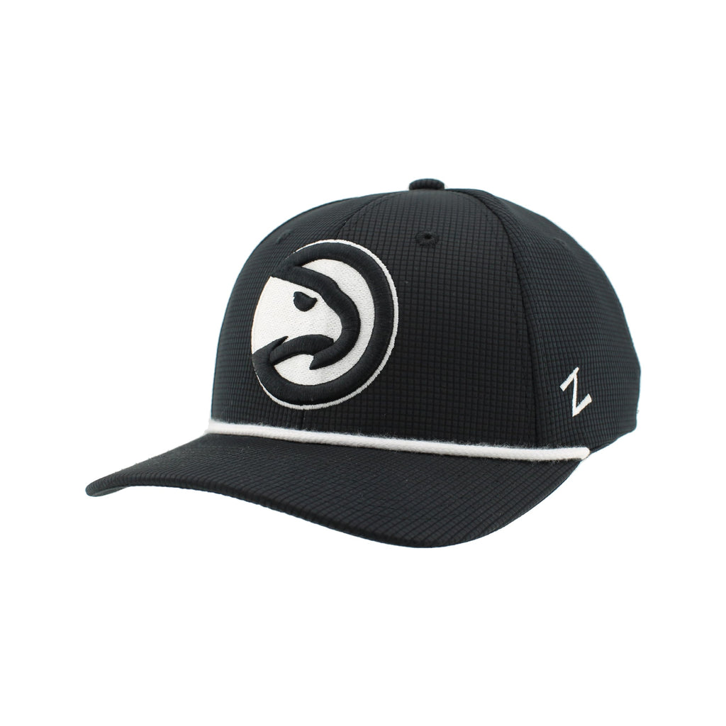 ZHATS NBA Unisex-Adult NBA Officially Licensed Rope Hat Snapback Backspin Contrast Black