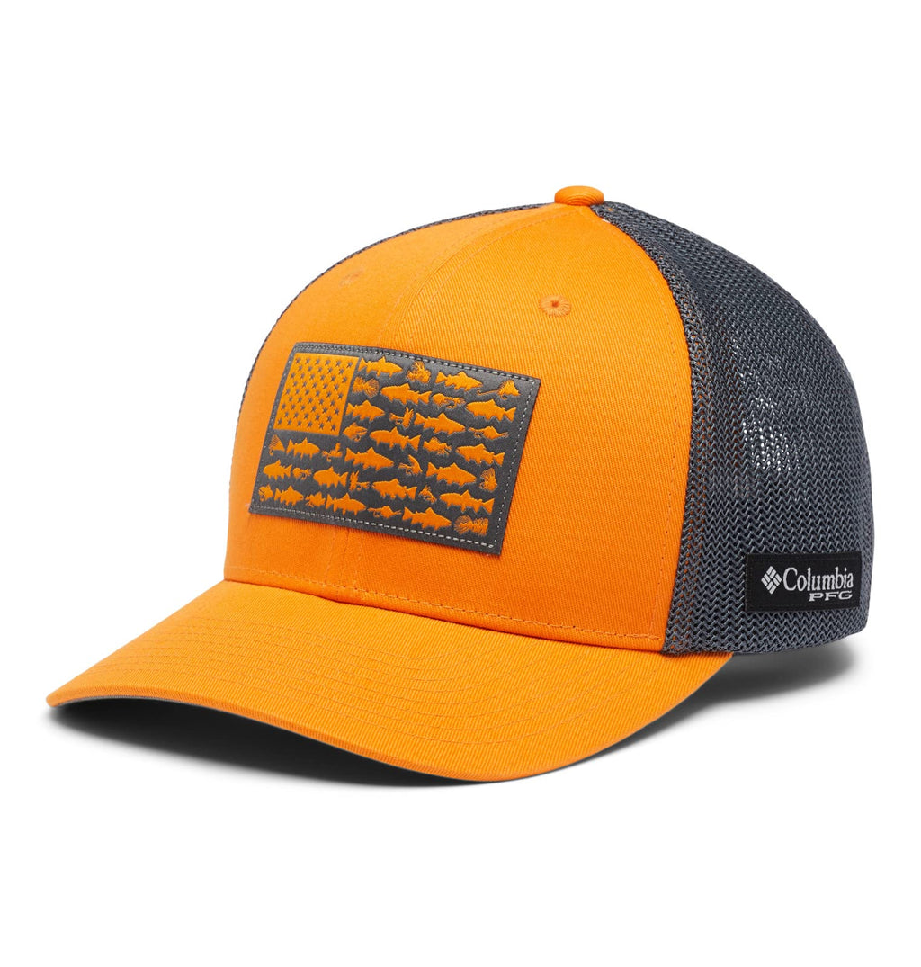 Columbia Unisex PFG Fish Flag Mesh Ball Cap