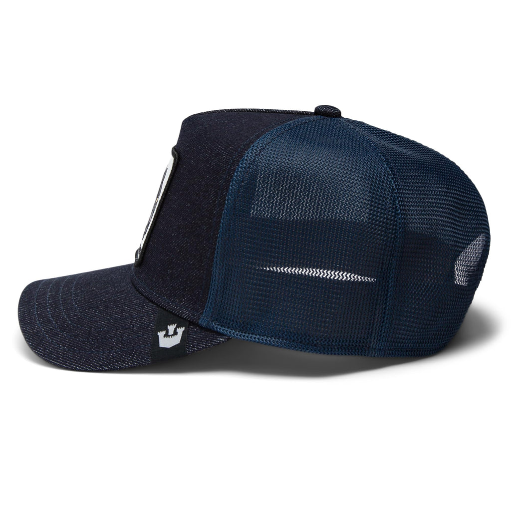 Goorin Bros. The Farm Unisex Original Adjustable Snapback Trucker Hat, Dark Navy(The Panther), One Size