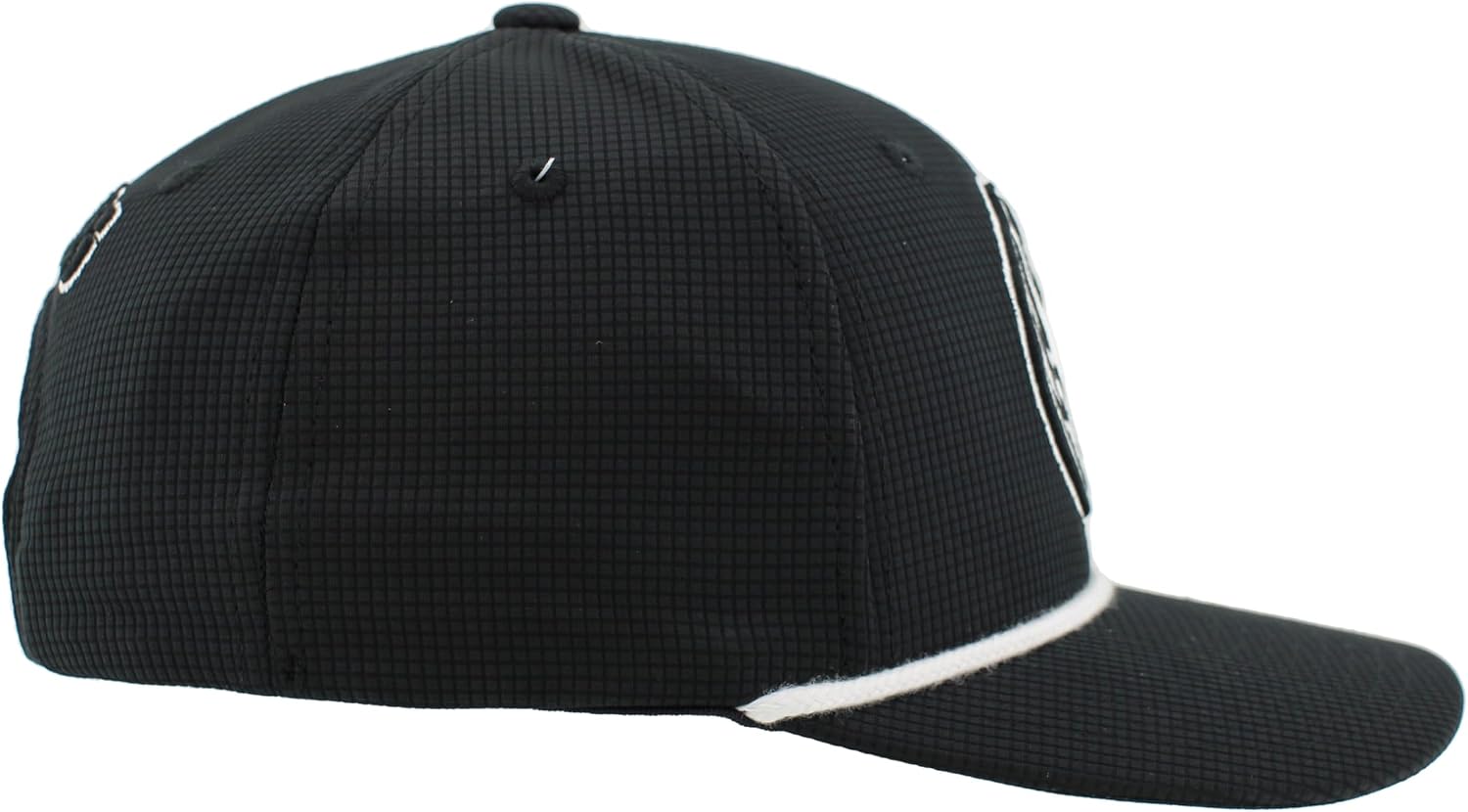 ZHATS NBA Unisex-Adult NBA Officially Licensed Rope Hat Snapback Backspin Contrast Black