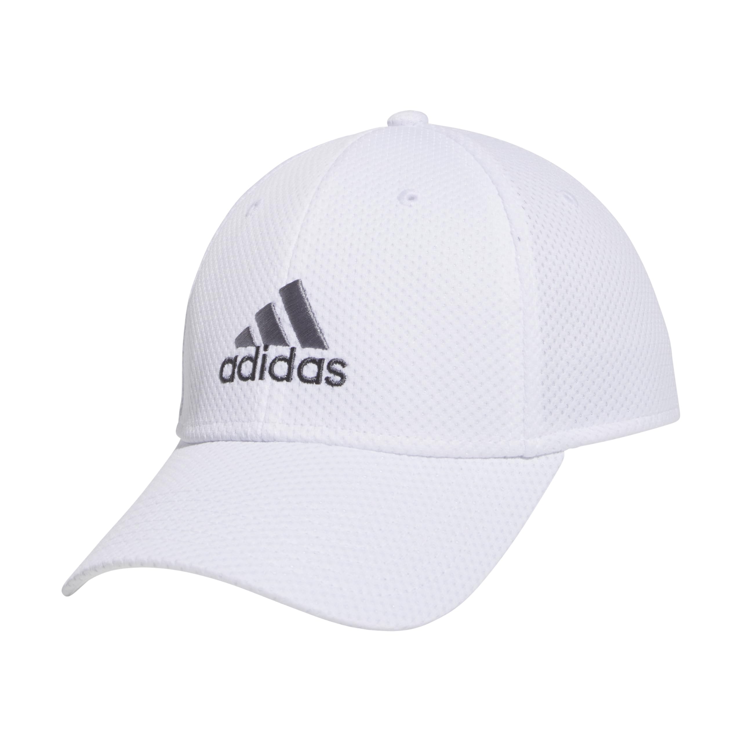 Adidas Mens Zags 2.0 Structured Mid Crown A-Flex Stretch Fit HatBaseball Cap