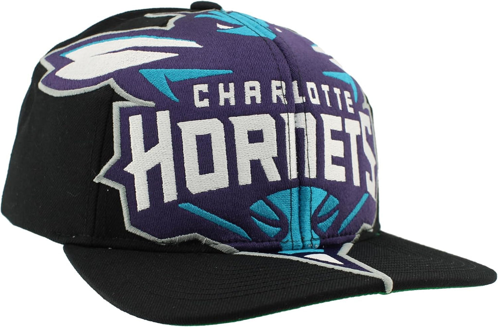 ZHATS NBA Unisex-Adult NBA Officially Licensed Adjustable Snapback Hat Flat Bill Z11 Retro Over The Top