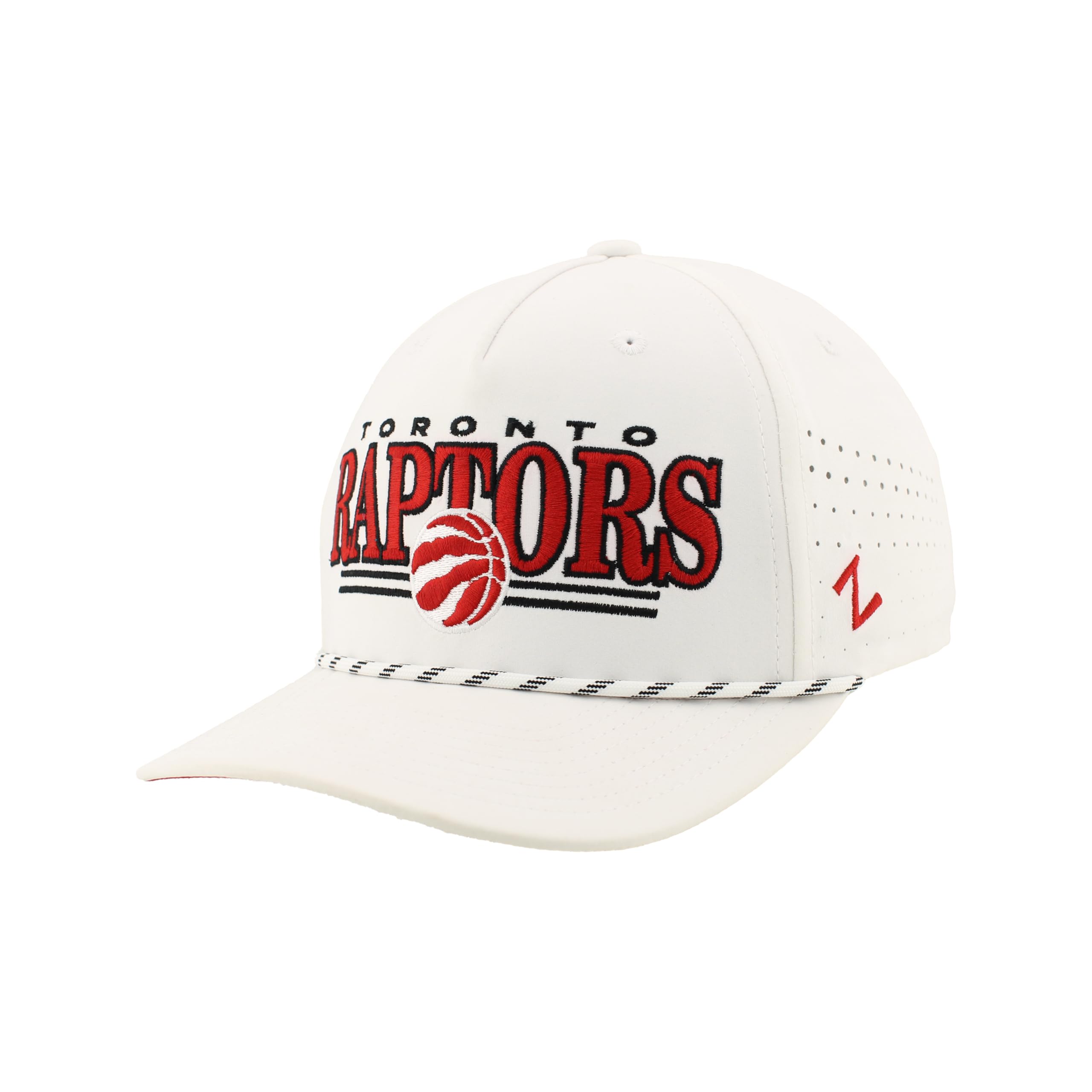 ZHATS NBA Unisex-Adult NBA Officially Licensed Rope Hat Snapback Performance Regalia White