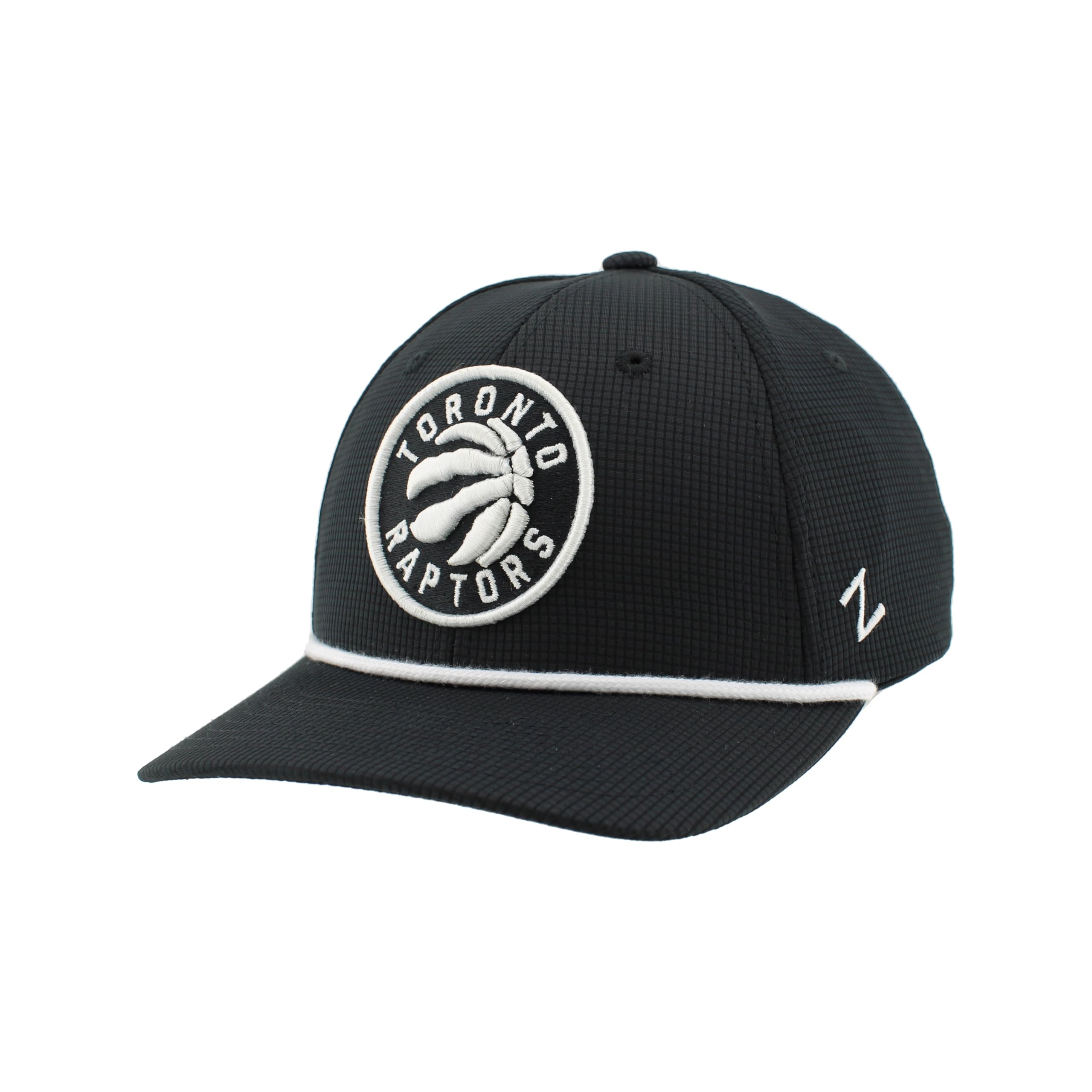 ZHATS NBA Unisex-Adult NBA Officially Licensed Rope Hat Snapback Backspin Contrast Black
