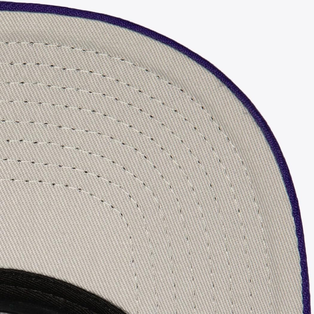 Mitchell & Ness Charlotte Hornets NBA Crown Jewels HWC Snapback Hat Cap Teal/Purple
