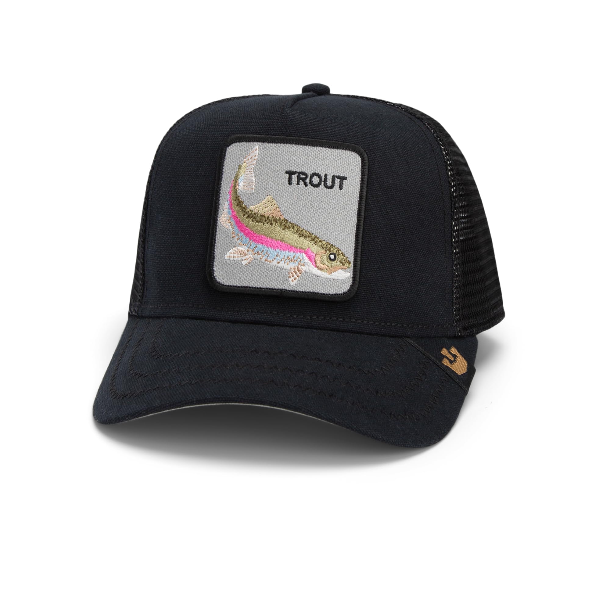 Goorin Bros. Duck Canvas Collection Trucker Hat for Men and Women, Black (Catch You Later), One Size