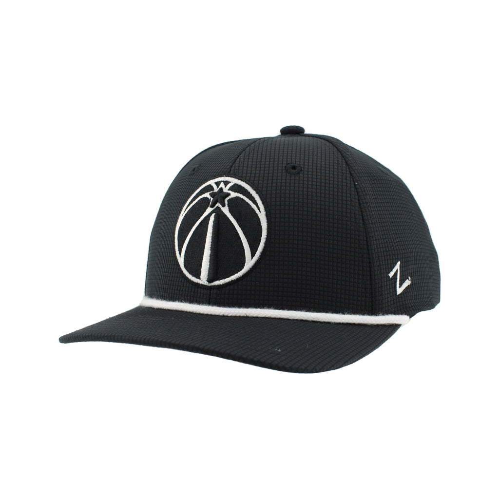 ZHATS NBA Unisex-Adult NBA Officially Licensed Rope Hat Snapback Backspin Contrast Black