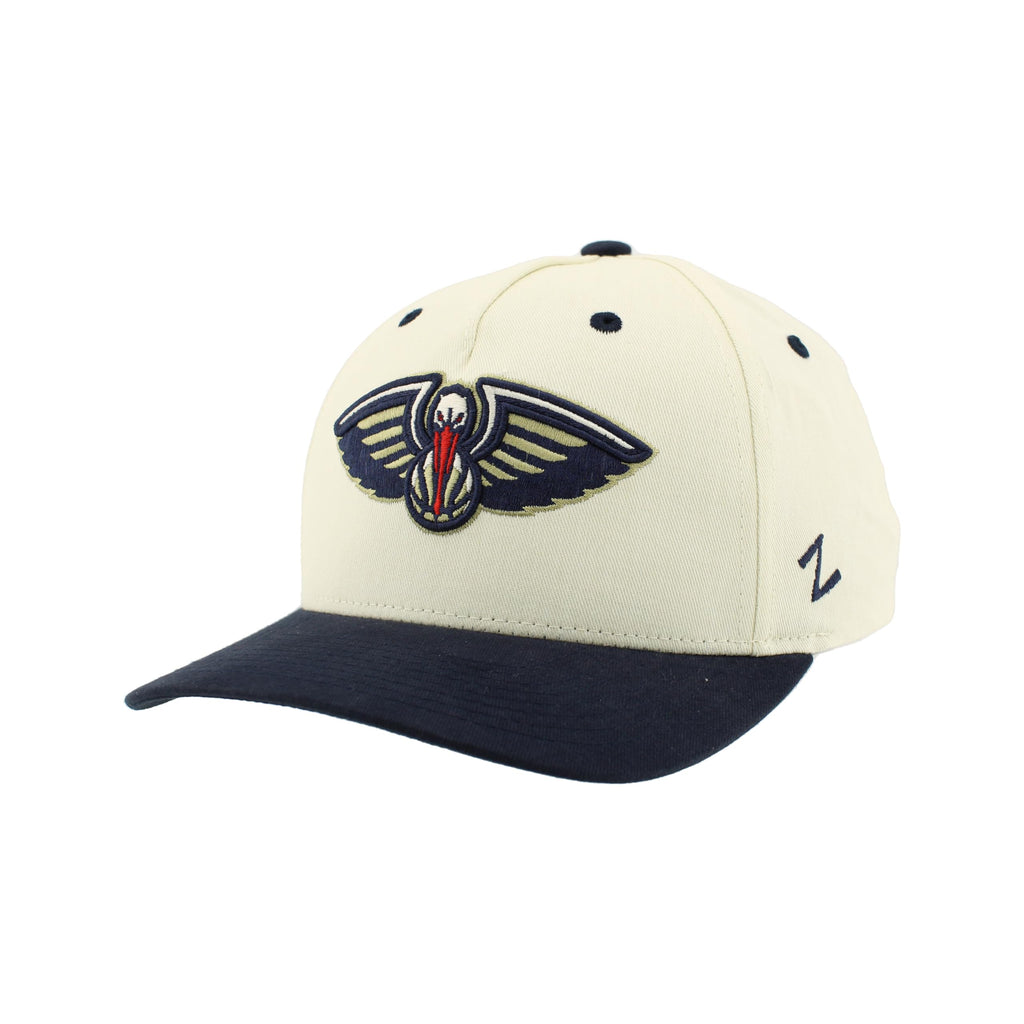 ZHATS NBA Unisex-Adult NBA Officially Licensed Adjustable Snapback Hat Marquee Ivory