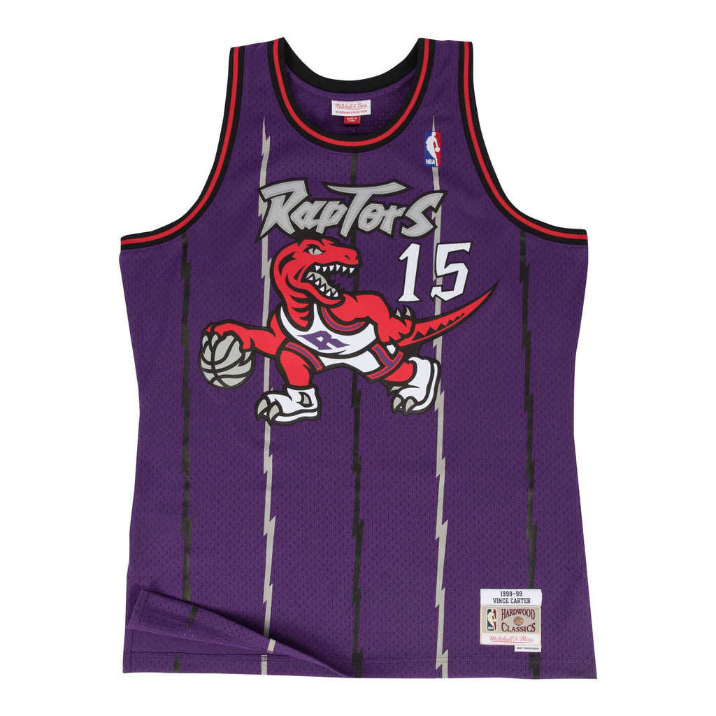 Adult Vince Carter Toronto Raptors 1998 Mitchell & Ness Throwback Swingman Jersey - Men's
