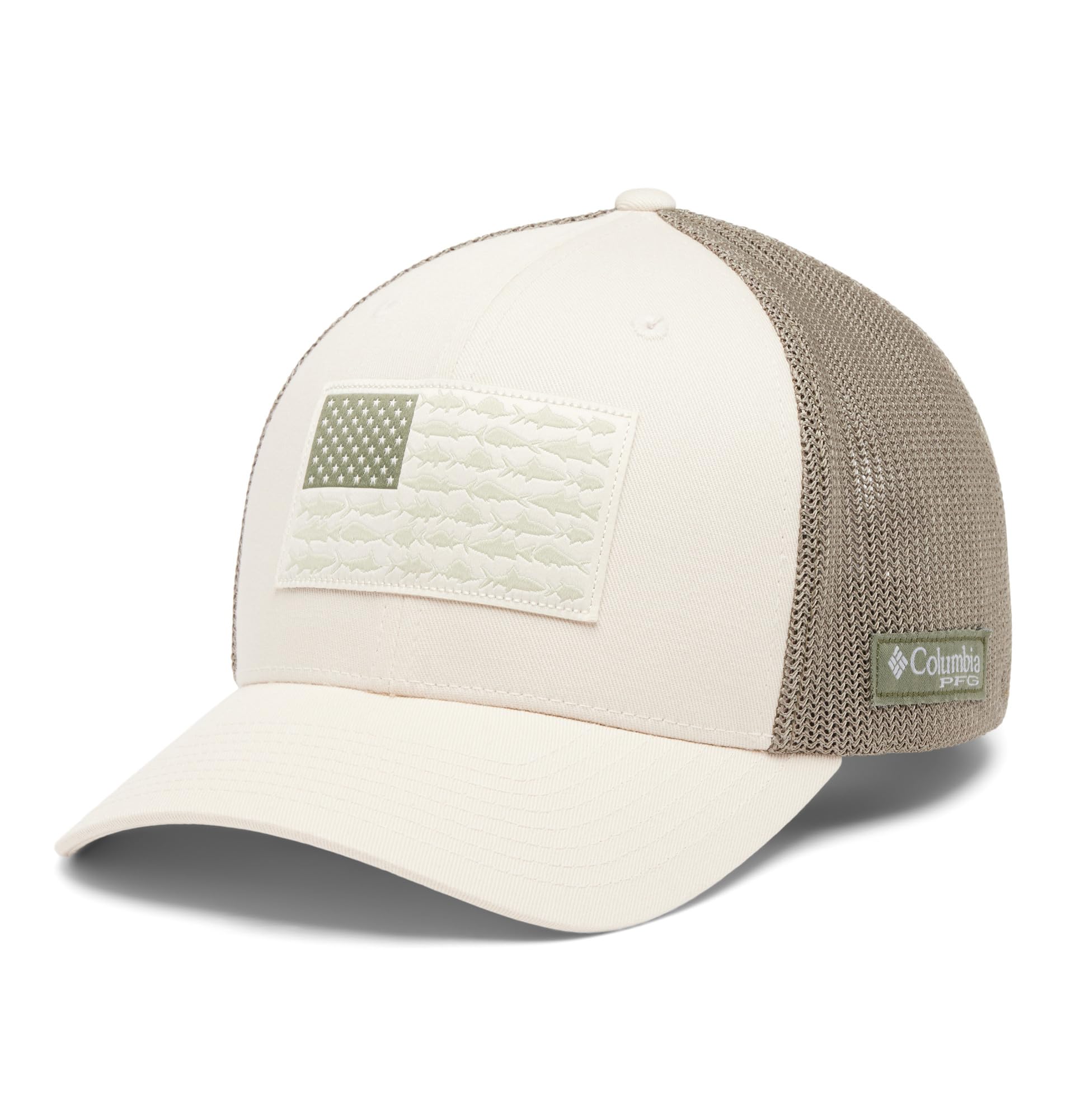 Columbia Unisex PFG Fish Flag Mesh Ball Cap