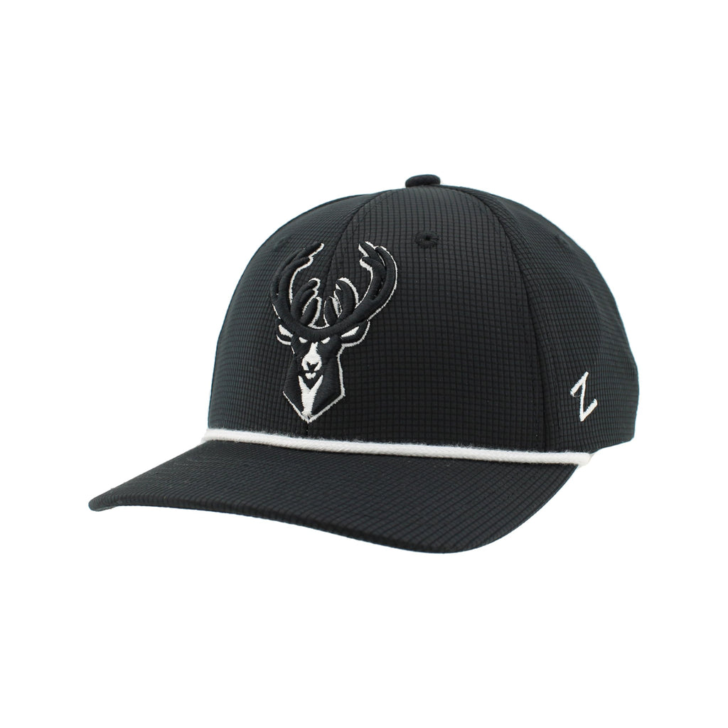 ZHATS NBA Unisex-Adult NBA Officially Licensed Rope Hat Snapback Backspin Contrast Black